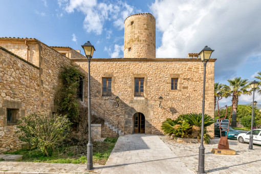 Vista exterior del molino