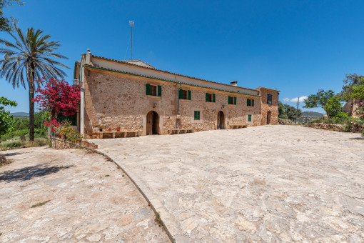 Vista exterior de la finca