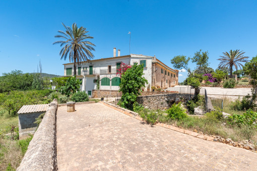 Vista exterior de la finca