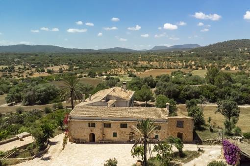 Vista exterior de la finca