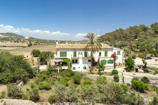 Vista exterior de la finca