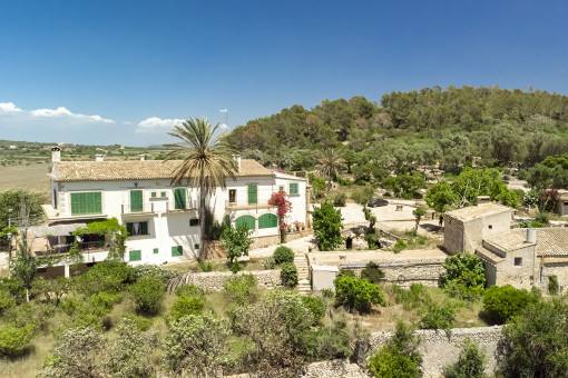 Vista exterior de la finca