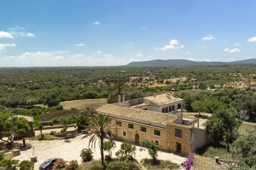 Vista exterior de la finca