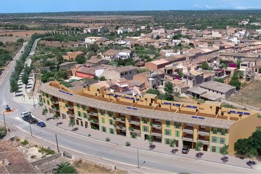 Proyecto de nueva construcción con superficie comercial en Santanyí