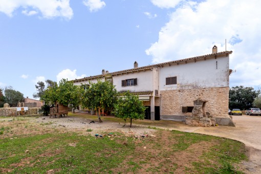 Vista exterior de la finca