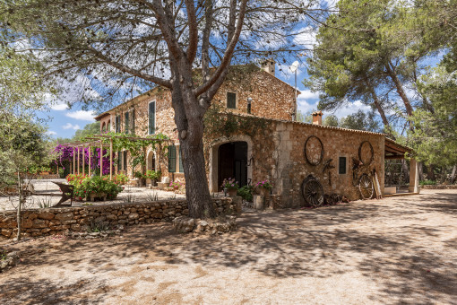 Vista exterior de la finca