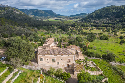 Vista a la finca