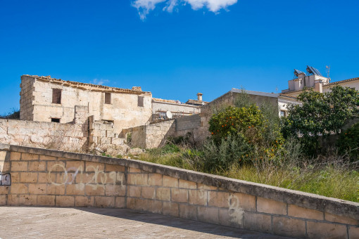 Vista desde la calle del sur