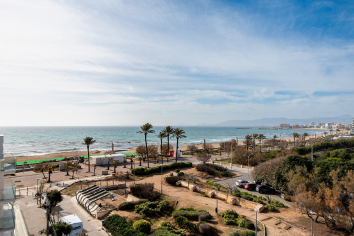 Vistas a la playa