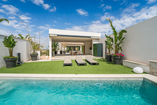 Exclusiva casa adosada con piscina privada en Santa Margalida
