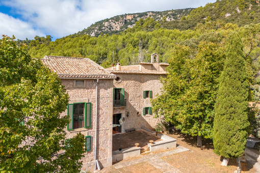 Vista exterior de la finca