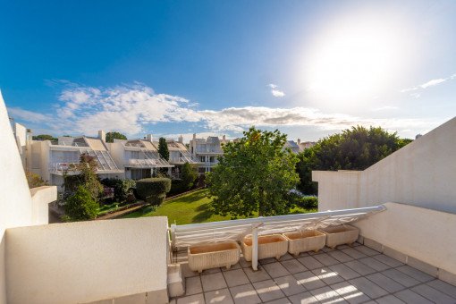 Terraza con vistas