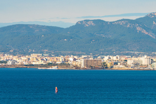 Vista parcial a la Bahia de Palma