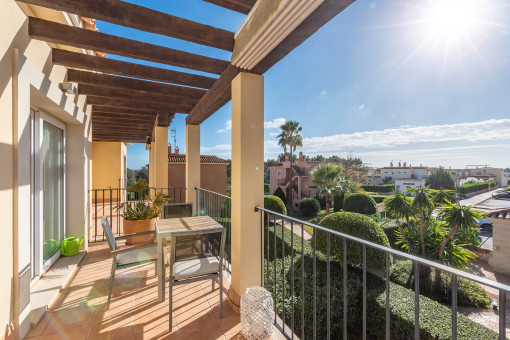 Terraza con vistas